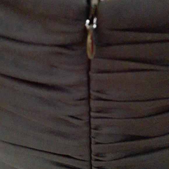 🌞ALEX EVENINGS Black Chiffon Gown - Picture 7 of 9